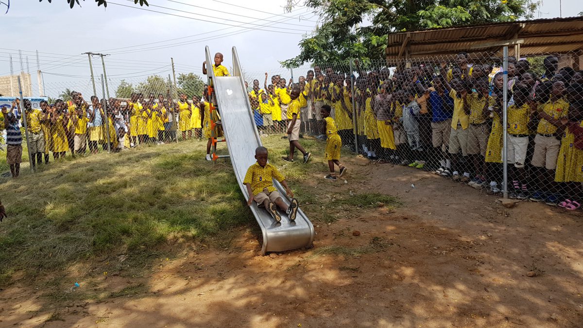 Playground for Ghana Peelco Fruits